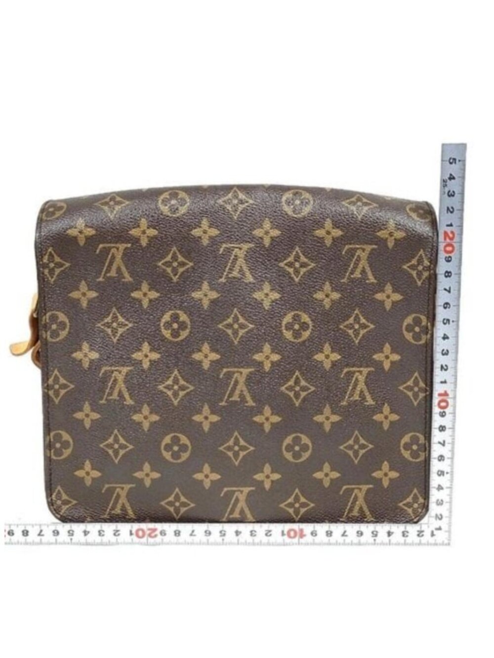 Authentic Louis Vuitton Cartouchiere GM Monogram Crossbody Bag - Picture 3 of 10